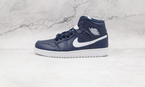 NIKE Air Jordan 1 Mid navy blue