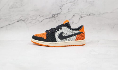 NIKE Air Jordan 1 Low Buttonhole knitting
