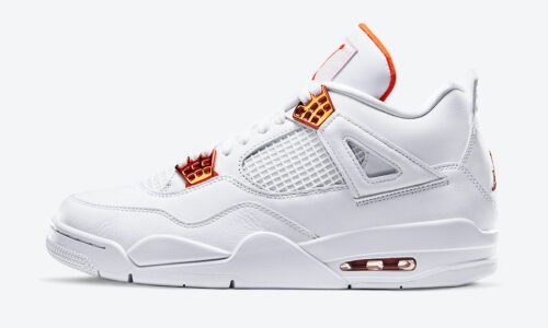 Nike Air Jordan 4 Retro Metallic Orange