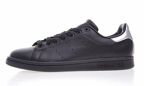 Adidas Stan Smith Black Flats