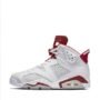 NIKE AIR JORDAN 6 WHITE (RED DETAILS)