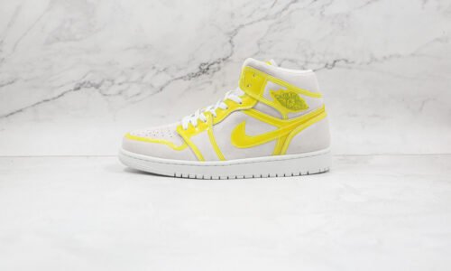 NIKE Air Jordan aj1 Mid  LX “Opti Yellow”