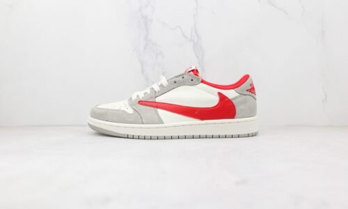 NIKE Air Jordan 1 Low Barb grayish red
