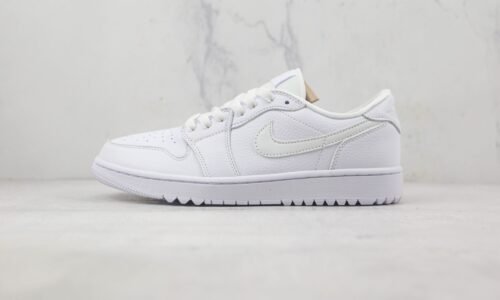 Nike Air Jordan 1 Retro Low Golf Triple White