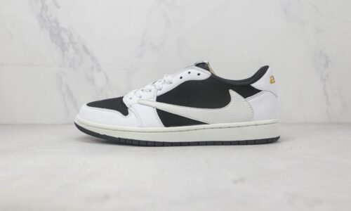 Travis Scott x Nike Air Jordan 1 Retro Low OG SP White Black