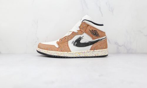 Nike Air Jordan 1 Mid Watercolor splash
