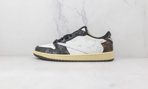 Nike Wmns Air Jordan 1 Low LV color matching TS Fujiwara Hiroshi tripartite joint barb