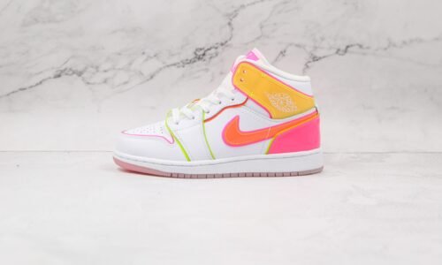 NIKE Air Jordan 1 Mid Edge Glow