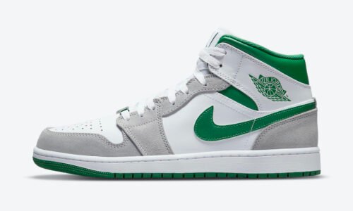 Nike Air Jordan 1 Mid SE Grey Green