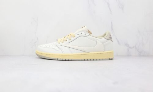 NIKE Air Jordan 1 Low Barb Beige