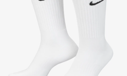 1 Pair White Nike Socks