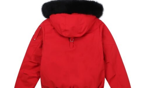Moose Knuckles jacket Red And Black