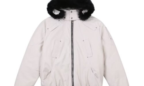 Moose Knuckles jacket Cream And Black