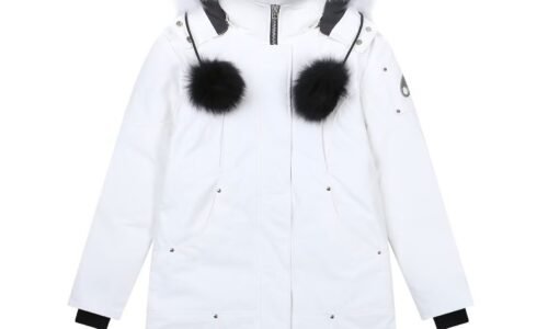 Moose Knuckles jacket White And Black