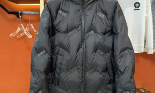Dior Down Jacket Black