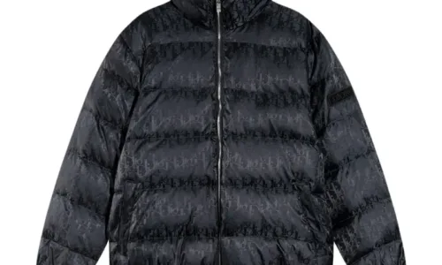 Dior Down Jacket Black