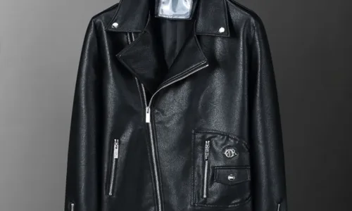 Dior Leather Jacket Black