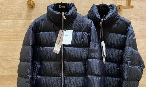 Dior Down Jacket Black