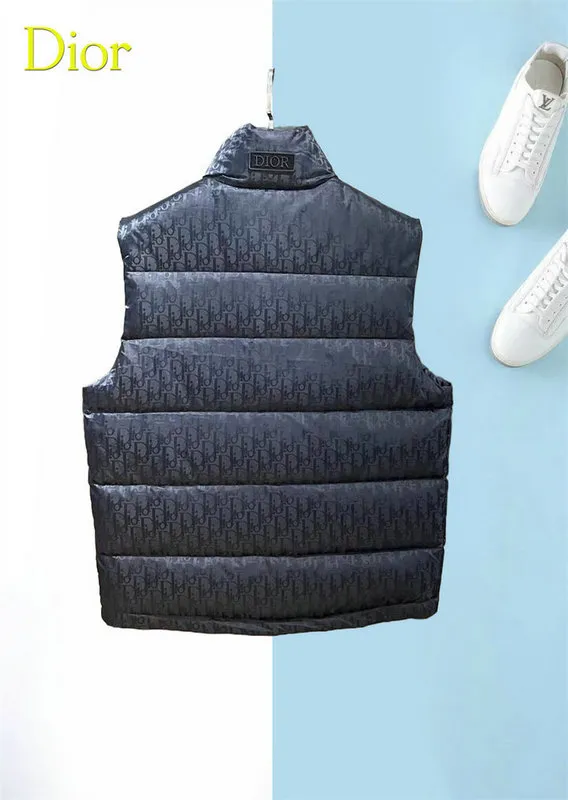 Dior Vest Down Jacket Nevy Blue